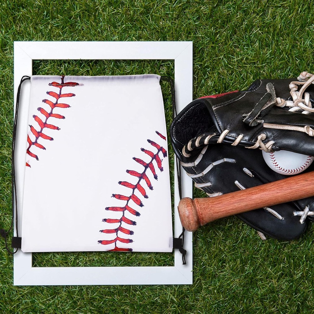 Frienda Baseball Drawstring Backpack Bag Party Favor...
