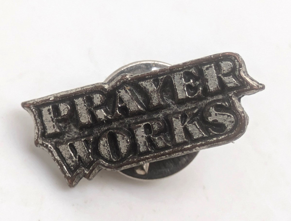 PRAYER WORKS Small Lapel Pin