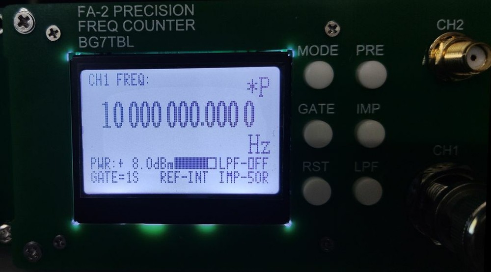 FA-2 Plus 1Hz-6GHz Frequency Counter Frequency Meter Statistical Function