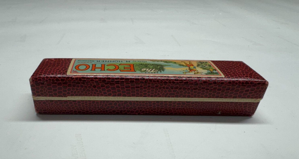 Vintage M. Hohner The Echo Harmonica C [Germany]