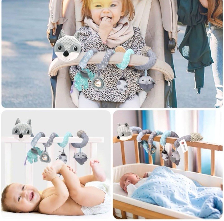 Spiral Car Seat & Stroller Bed Baby Activity Toy by BATOHO -Sold Out Everywhere-