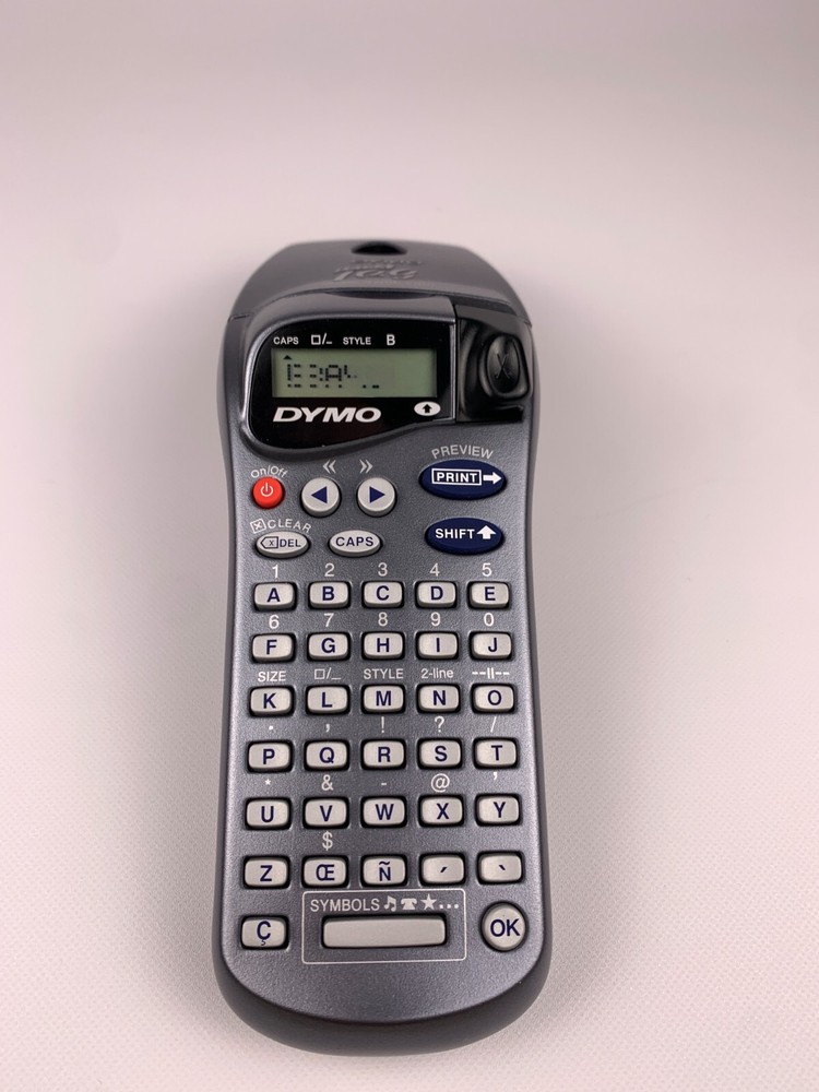 Dymo Letratag Label Maker Personal Handheld Text Sticker Printer