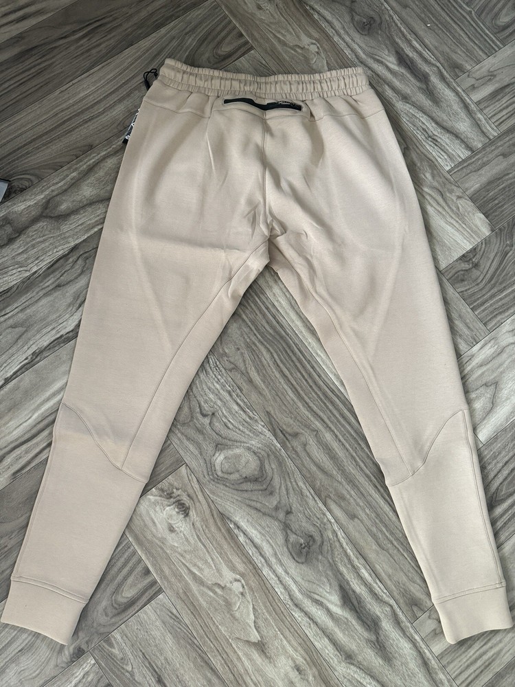 Alphalete Men’s Elmts Cuffed Jogger – Tan , Size Large