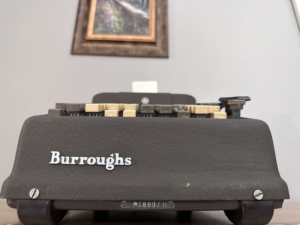 Vintage Burroughs Electric Adding Machine Series P