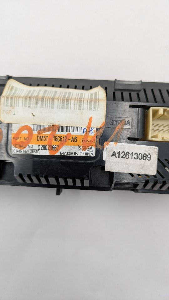 Used A/C Selector Switch fits: 2013 Ford C-max Grade A