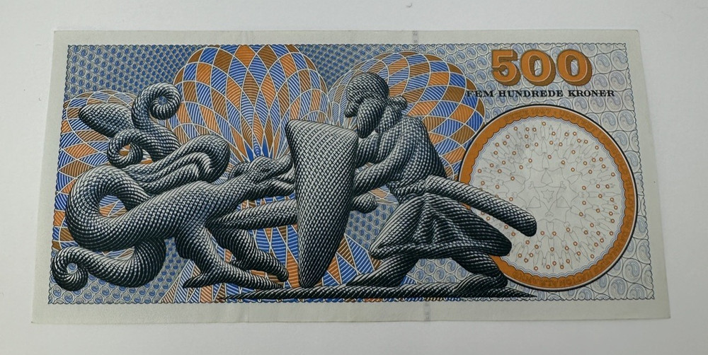 1997 Denmark 500 Kroner p58a AU