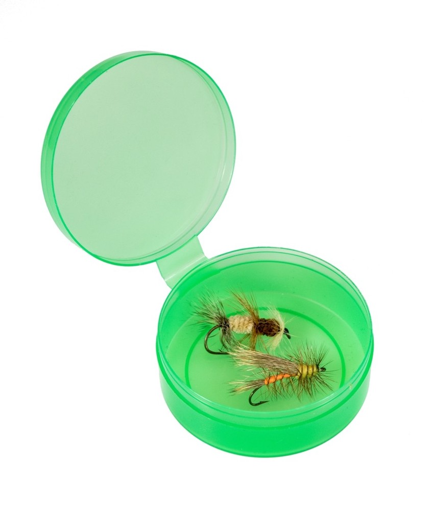 12 Count Green - Biodegradable Standard Plastic Storage Containers #1634