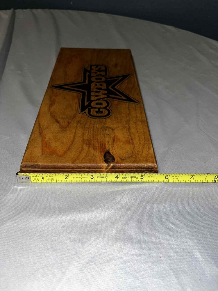 Dallas cowboys laser engraved cuttingboard