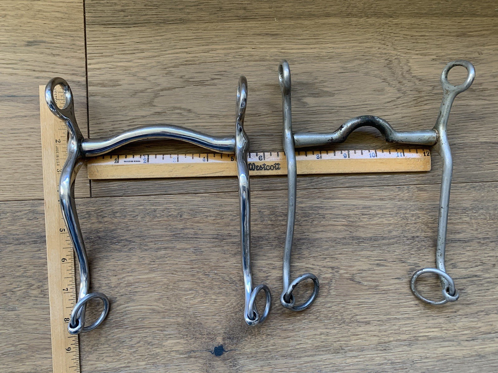Lot of 9 Vintage Horse Pony Bits Barn Farm Decor