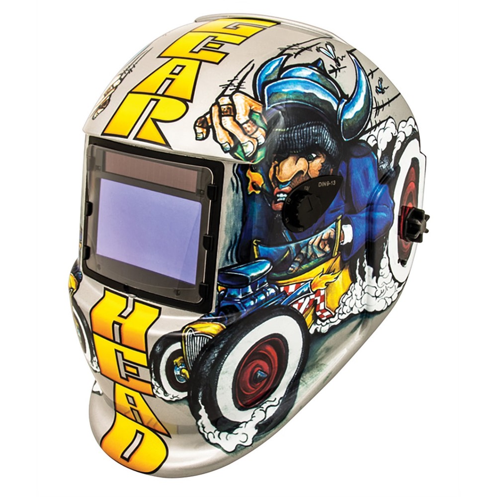 TITAN Solar Powered Auto Dark Welding Helmet