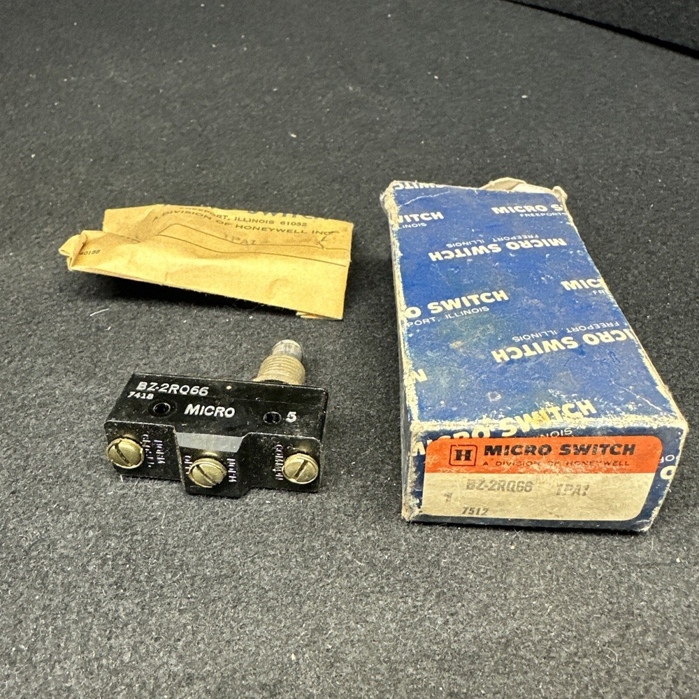 Honeywell BZ-2RQ66 / 1PA1 MICRO SWITCH Basic Switches BZ Series (st1122)