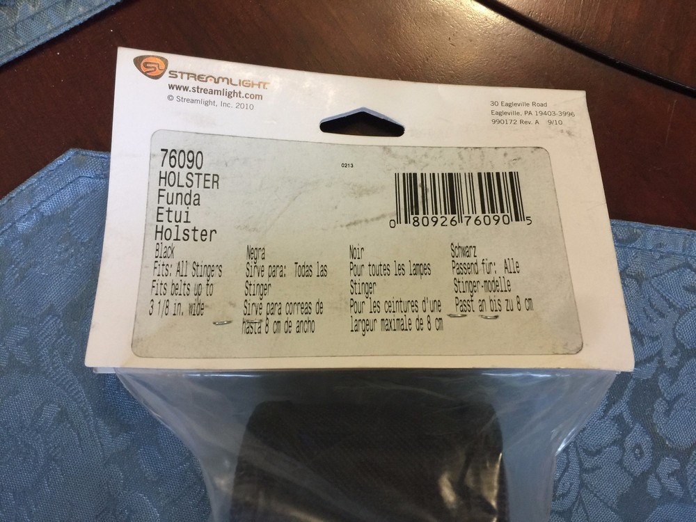 Streamlight 76090 Nylon Holster