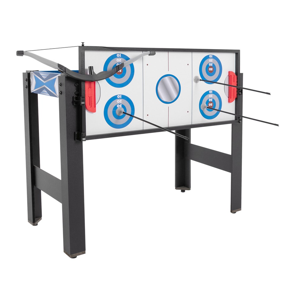 5-in-1 Combo Game Table 36"Compact Multi Game Table Billiard PingPong Basketball