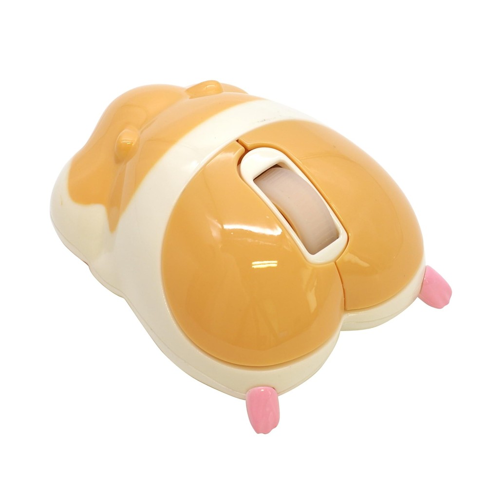 Sun-Star Stationery Butt Mouse [Golden] Wireless Hamster