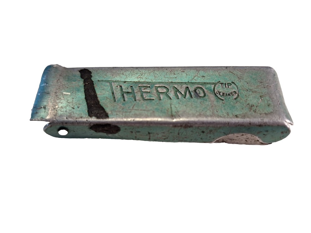 Vintage Thermo Welding Tip Green Cleaners
