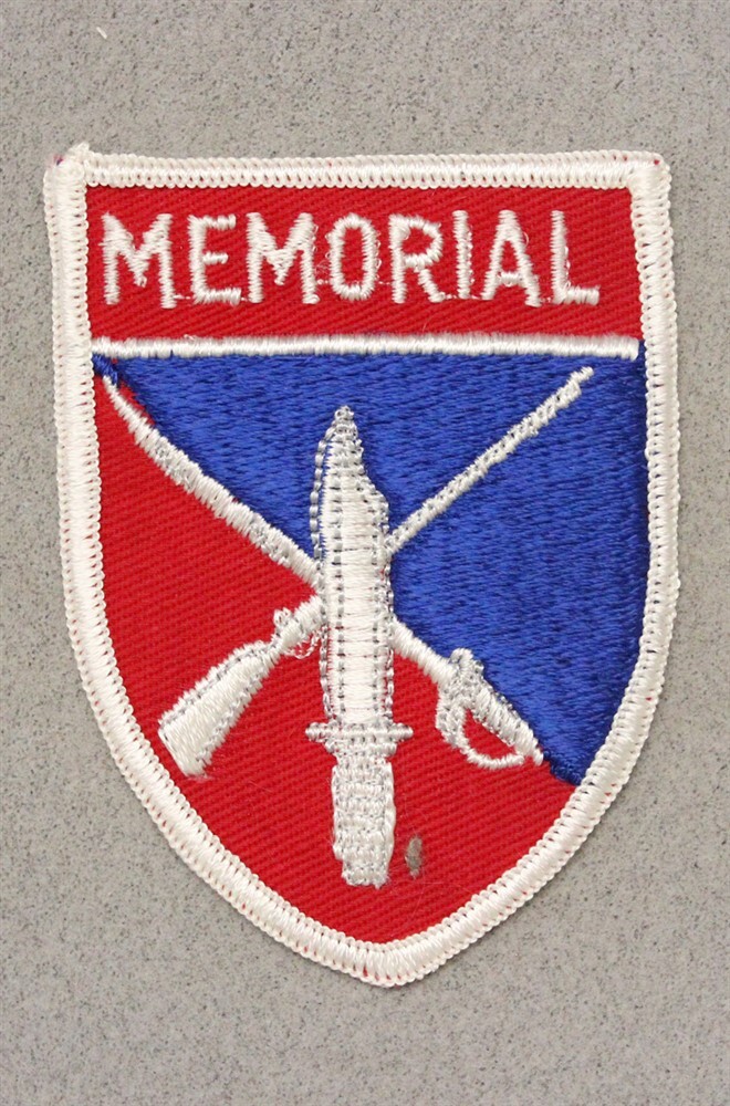 Memorial High School, Army JROTC Patch (#2182) - San Antonio