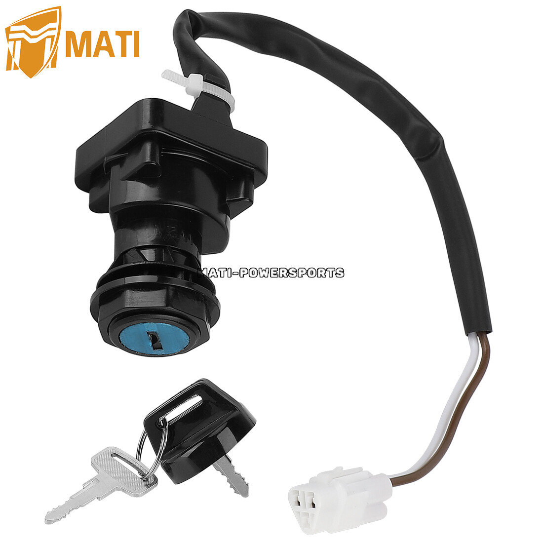 Ignition Switch Key for Kawasaki KVF300 Prairie 300 4X4 2000 2001 2002