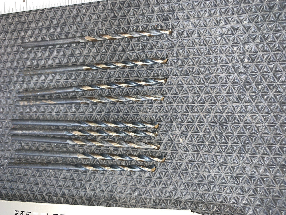 (9 ea. ) 7/64" jobber drill bits 135point M7 Drill Bits Triumph 4F547 9pack