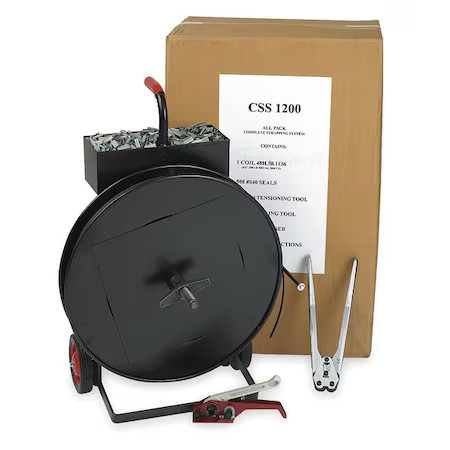 Strapping Kit, Polypropylene, 3600 Ft. L,  2Cxl5