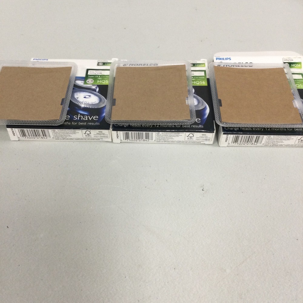 3 Pack PHILIPS NORELCO HQ 56/52