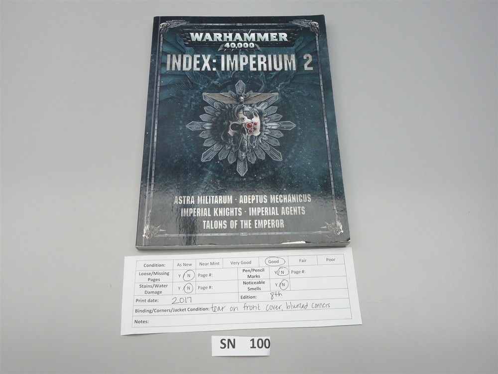Warhammer 40K: Index Imperium 2 (oop 8th Edition)