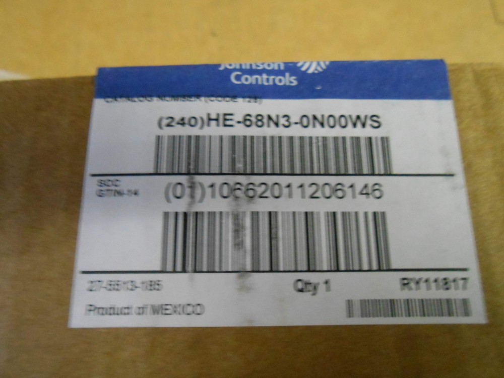 JOHNSON CONTROLS 2SH0401 RELATIVE HUMIDITY SENSOR(RHS)