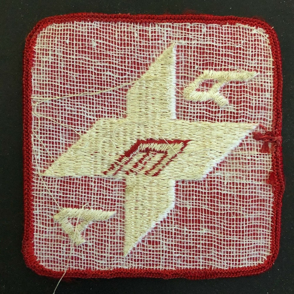 c1970's-80's Machine Stitched Embroidered Patch REA Railway Express Agency