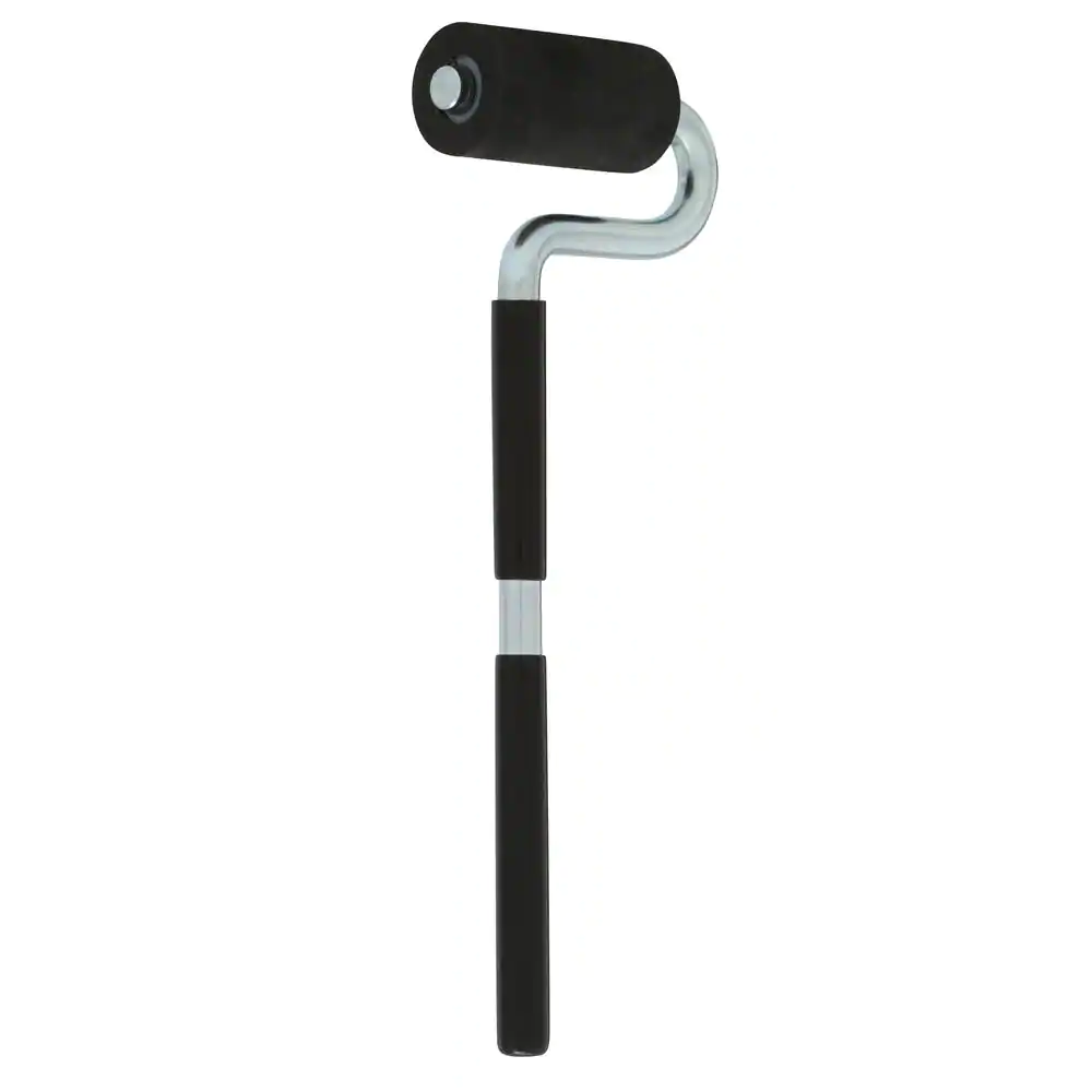 POWERTEC 1-1/2 In. X 3 In. Long Handle J-Roller with Rubber Roller