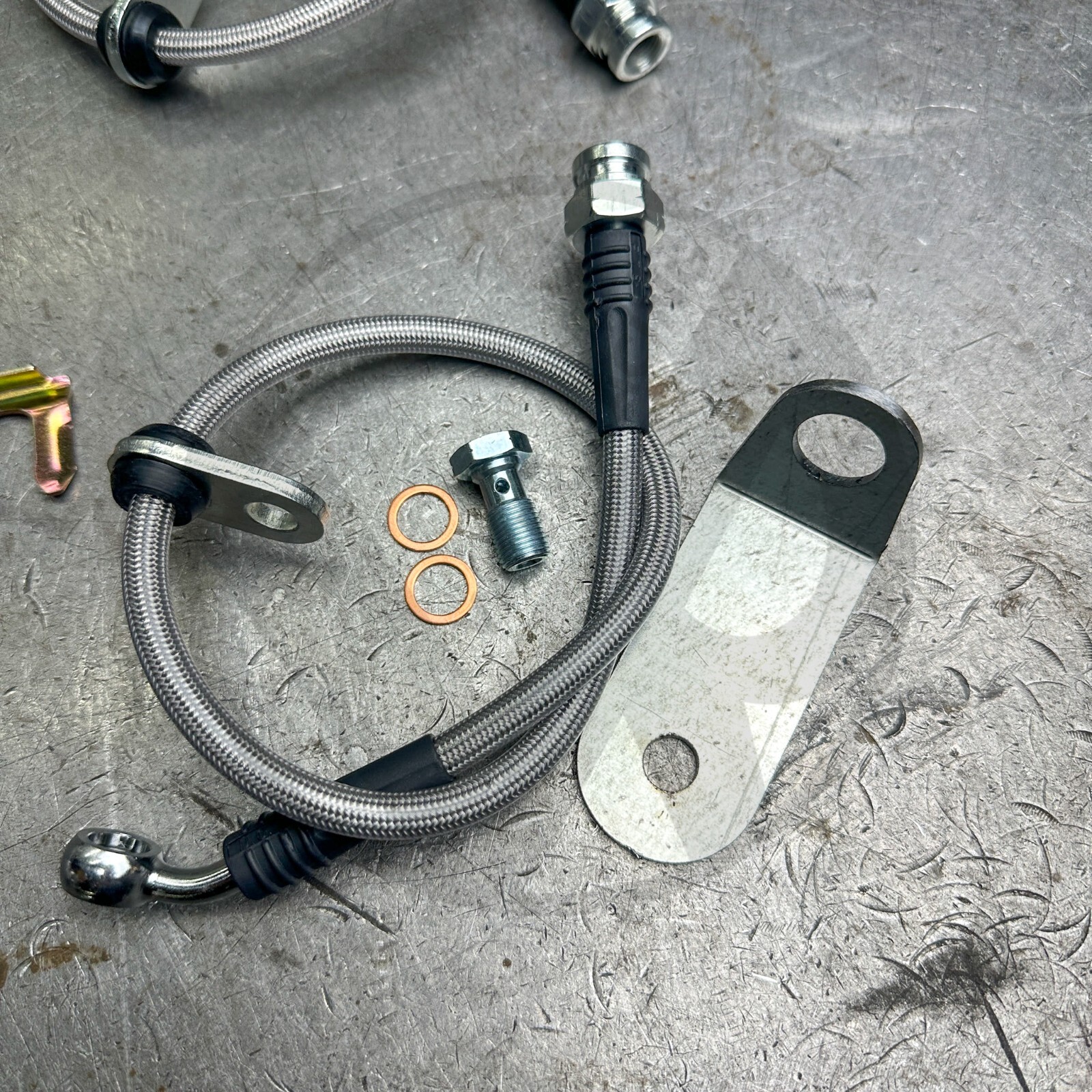 Stainless Steel Front & Rear Brake Line Kit for 06-11 Honda Civic Si 8th Gen