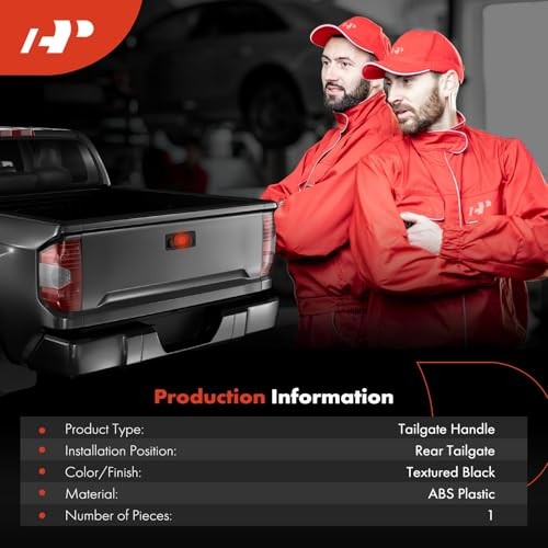 Tailgate Handle Liftgate Latch Handle with Keyhole Compatible with Chevrolet