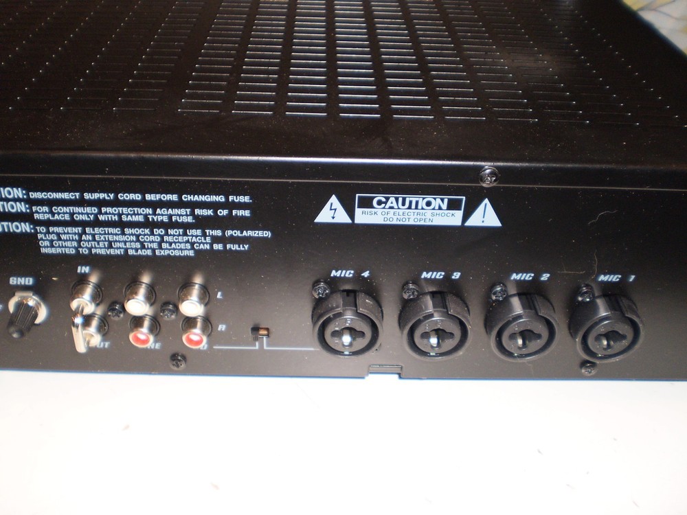 Pyle Pro PT-610 Power Amplifier 600w Rack Mount New