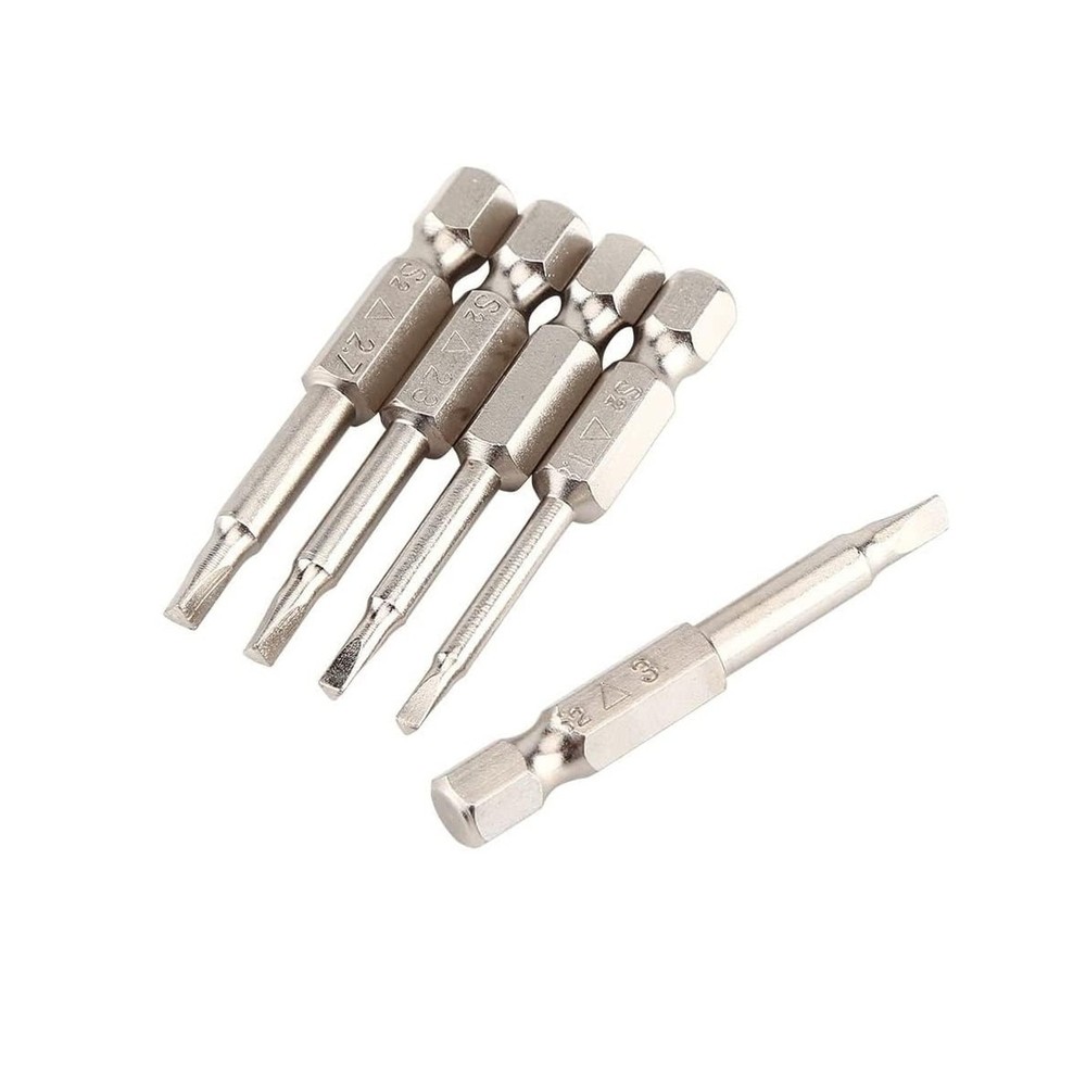 Fixinus 6 Pieces Magnetic Triangle Screwdriver Bits Set 1/4 inch Hexagonal 1....