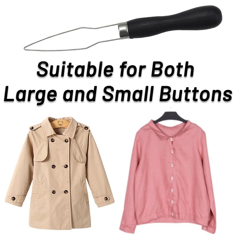 Button Assist Device Helper Tool - Stainless Steel Button Fastener Tools