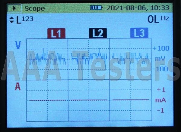 Fluke 1735 Three Phase Power Logger Analyst 10.24 kHz