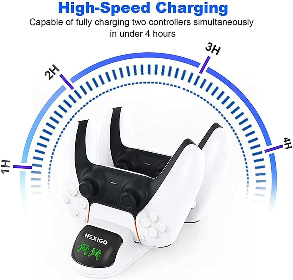 PS5 Controller Charger Dock PS5 Controller Charger Station For PlayStation 5