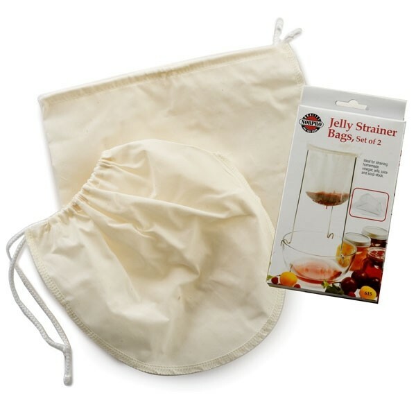 Norpro Jelly Strainer Bags Set of 2 Polyester/Cotton Blend #615