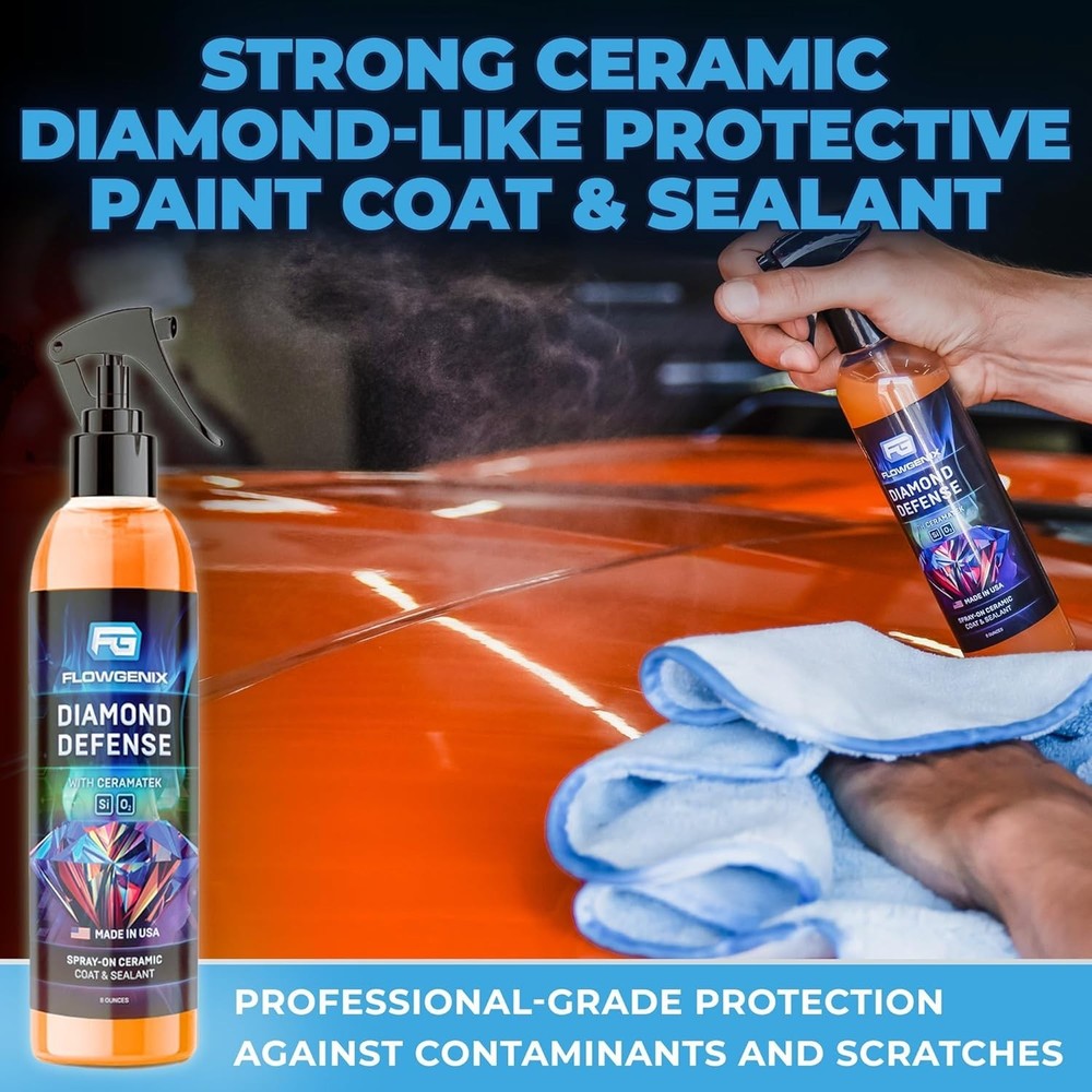 SiO2 Ceramic Protection Spray - Professional Grade Detailing