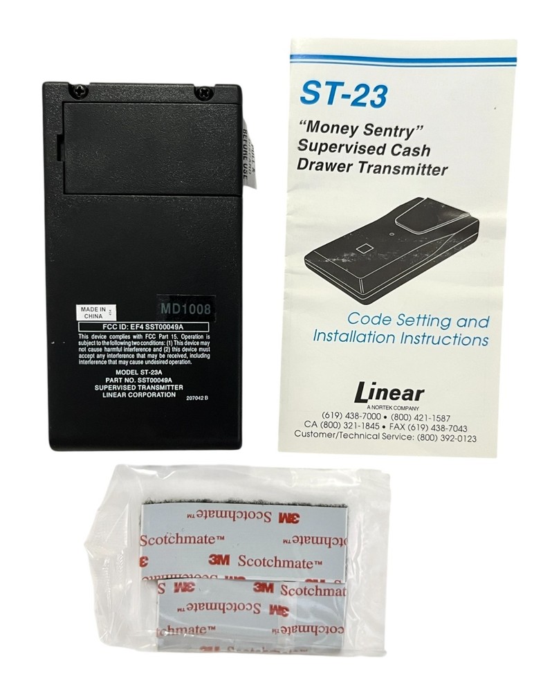 Linear ST-23 Supervised Wireless Money Trap Transmitter