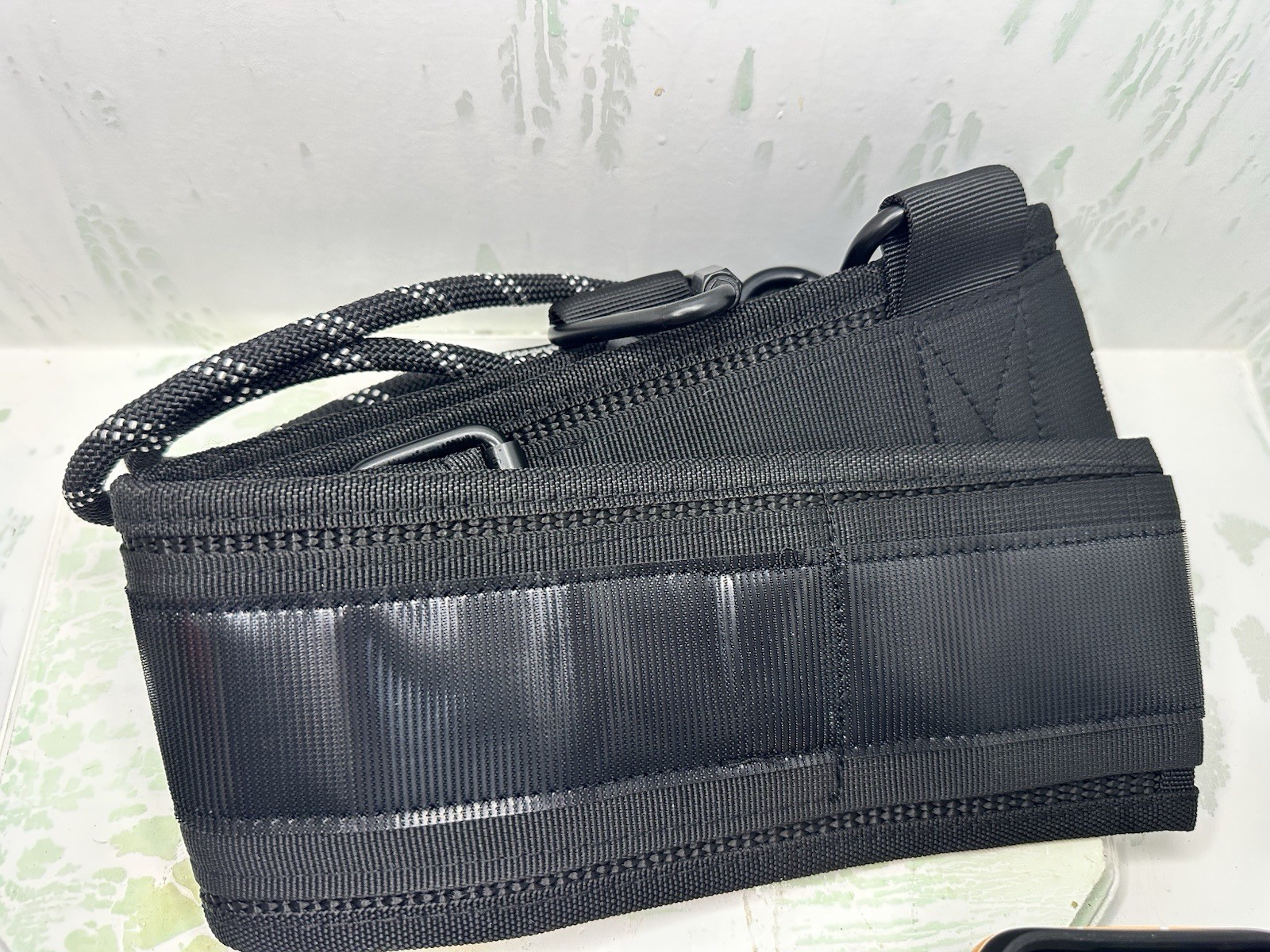 Kensui DUO-BELT 2-in-1 Dip + Lifting Belt with Removable Carabiners New