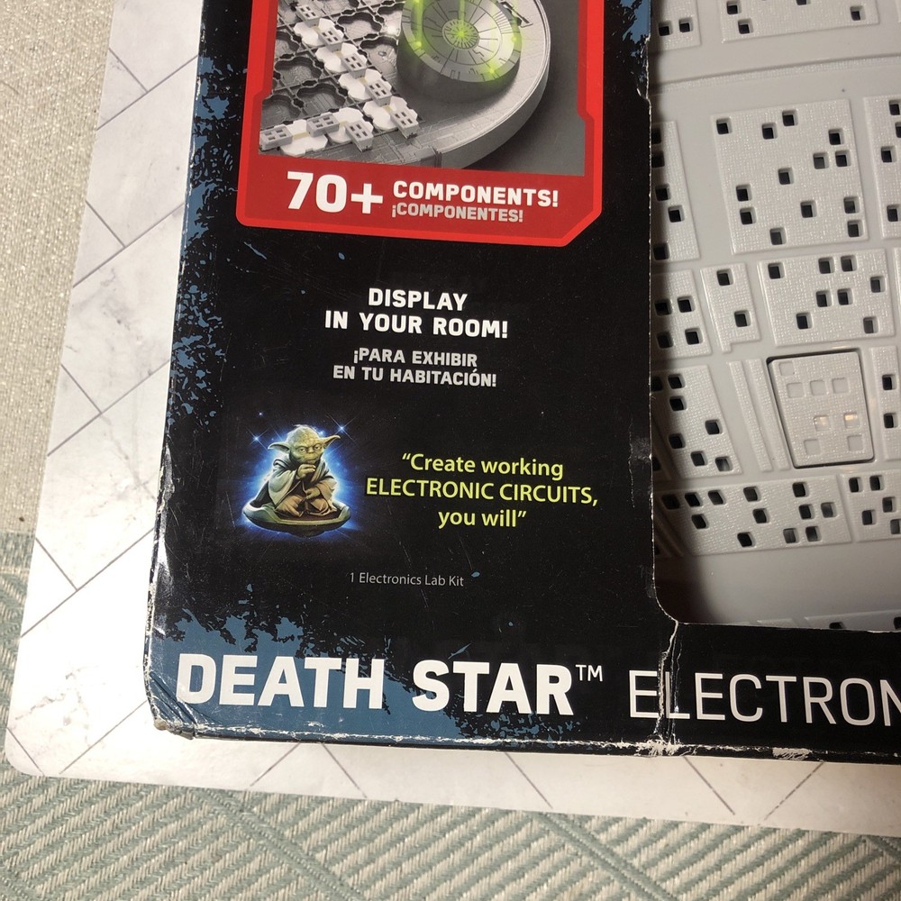 Star Wars Science Death Star Electronics Lab Uncle Milton Light & Sound Effects