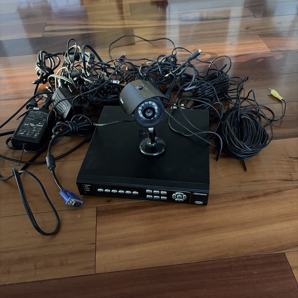 Defender Web Ready 4 Channel DVR Security System - Sentinel Model SN500-4CH-002