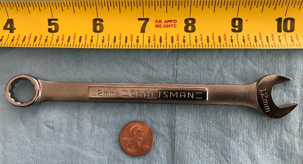 Craftsman Combination Wrench Mettric 12mm
