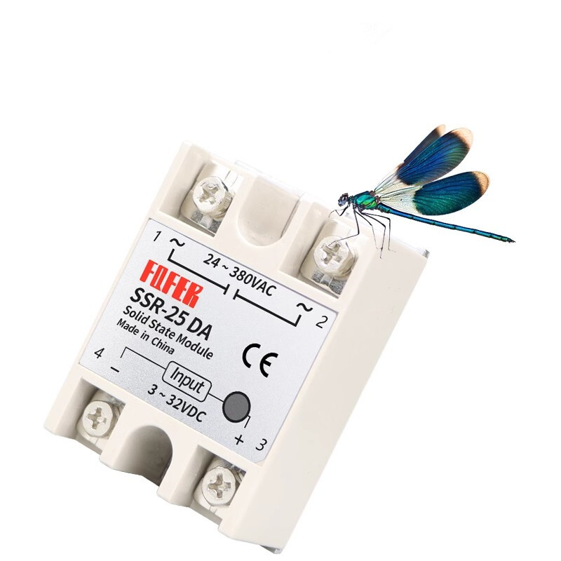 FQFER solid state relay SSR-25DA 25A DC control AC