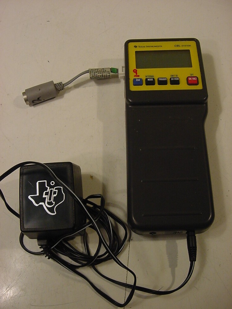 TEXAS INSTRUMENTS CBL SYSTEM LAB DATA COLLECTOR CALCULATOR