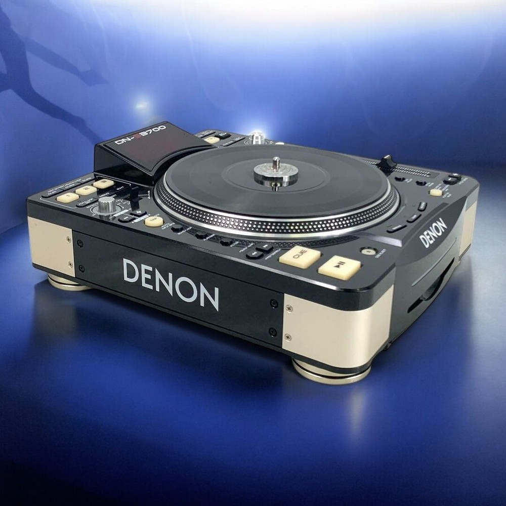 Denon DN-S3700 DJ CD Player USB Media Motorized Deck Tested Working