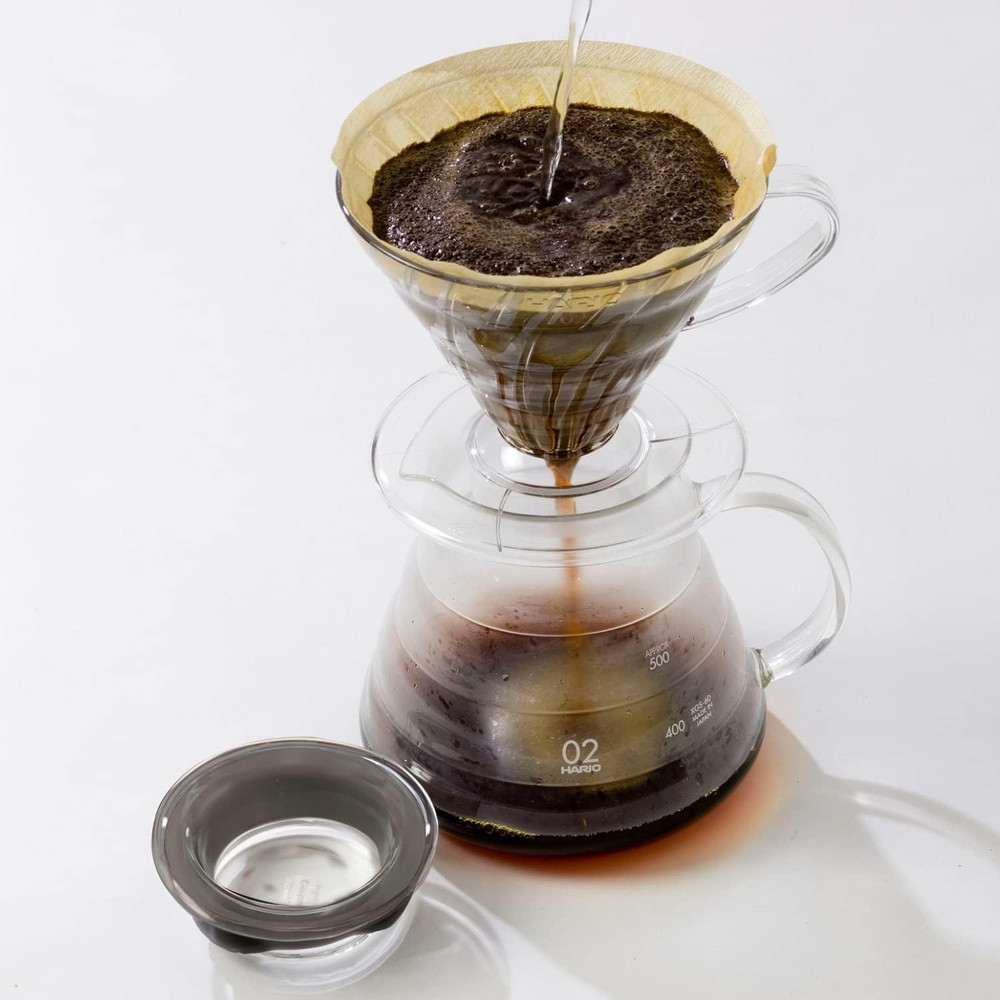Hario V60 Glass Range Coffee Server, 600Ml, Clear