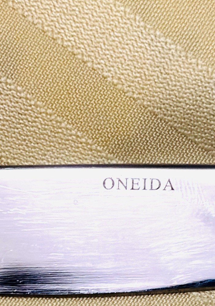 51-Piece Set ONEIDA SATIN JUPITER Stainless Flatware Retired Nice Condition