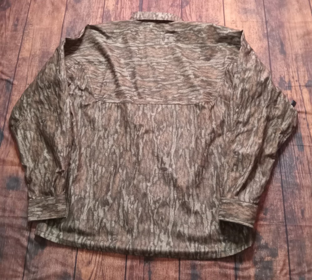 Drake Waterfowl Systems 6 Pocket Mesh Lined Button Up Jacket Men's Medium