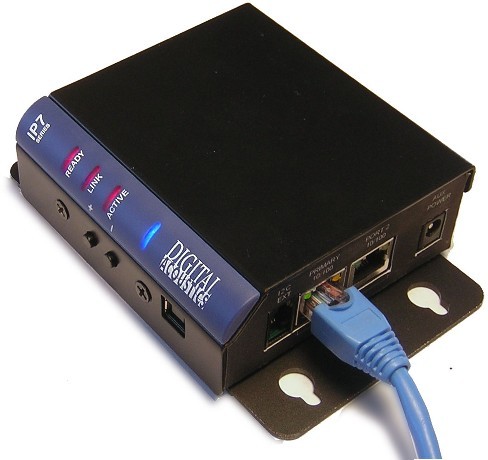 Digital Acoustics IP7-SE8 8-Watts IP Audio Paging Intercom Amplifier