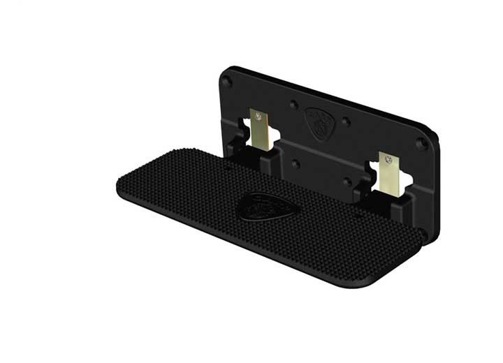 Carr 190001 Mega Step Flat Mount - Black